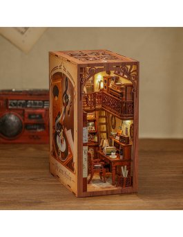 Puzzle in Legno 3D Book Nook Kit  - The Secret Rhythm - 4