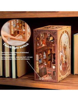 Puzzle in Legno 3D Book Nook Kit  - The Secret Rhythm - 6