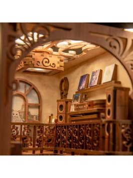 Puzzle in Legno 3D Book Nook Kit  - The Secret Rhythm - 7
