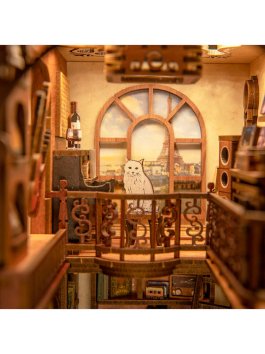 Puzzle in Legno 3D Book Nook Kit  - The Secret Rhythm - 8