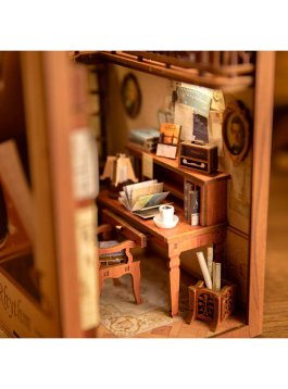 Puzzle in Legno 3D Book Nook Kit  - The Secret Rhythm - 10