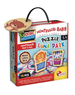 Montessori Baby Puzzle Luna Park - 3