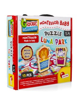 Montessori Baby Puzzle Luna Park - 1