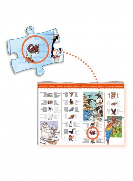 Puzzle Observation 100 Pezzi - Animali del Mondo - 6