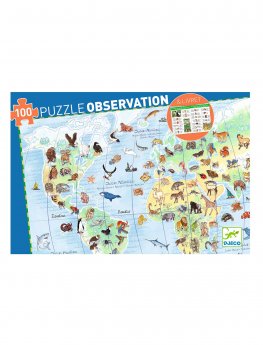 Puzzle Observation 100 Pezzi - Animali del Mondo - 2