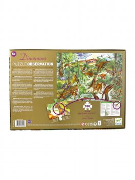 Puzzle Observation 100 Pezzi - Dinosauri - 5