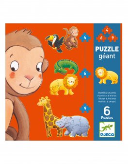 Puzzle Progressivo Gigante - Marmoset & Friends - 3