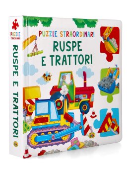 Puzzle Straordinari - Ruspe e Trattori — Libro - 1