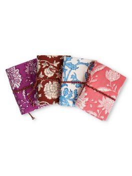 Quadernino con Stampa Floreale - Colori Vari — Quaderno - 1