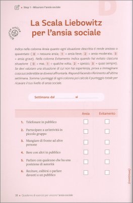 Quaderno di Esercizi per Vincere Ansia Sociale — Libro - 3