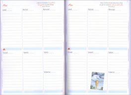 Quaderno Settimanale Pensieri Belli per Anime Delicate — Diari e Journaling - 3