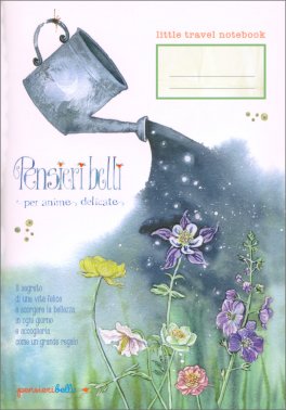 Quaderno Taccuino - Pensieri Belli per Anime Delicate - Little travel notebook — Quaderno - 1
