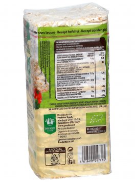 Quadrette di Grano Saraceno, Riso e Quinoa e Semi di Lino Bio - 2