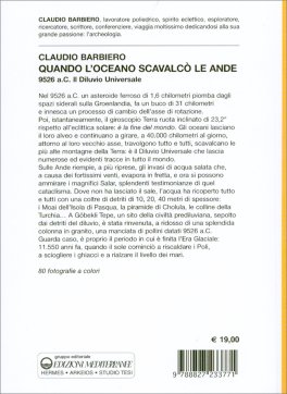 Quando l'Oceano Scavalcò le Ande — Libro - 3