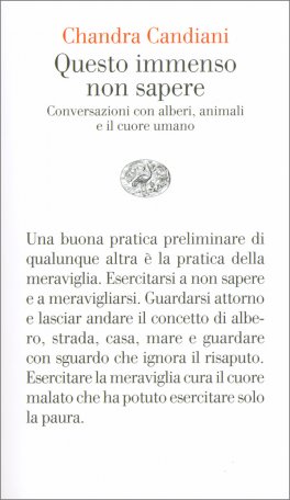 Questo Immenso non Sapere — Libro - 1