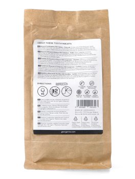 Dentifricio in Compresse - Carbone Attivo - 2