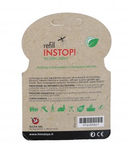 Refill Instop!  - Piastrine per Braccialetto Antizanzare Instop! - 2