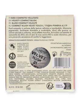 Refill Velvet Touch Compact Blush 01 - Nude Rosato - 2