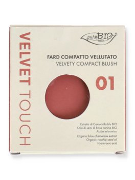Refill Velvet Touch Compact Blush 01 - Nude Rosato - 1