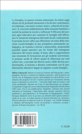 Relazione Scuola-Famiglia ed Emergenze Educative — Libro - 2