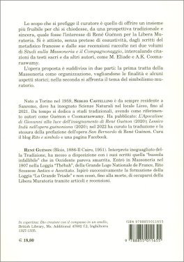 Renè Guenon e la Libera Muratoria — Libro - 2