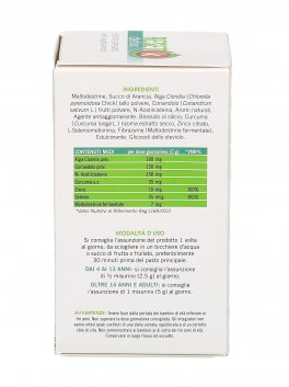 Reset K Detox - Integratore di Clorella, Curcuma, Coriandolo, Zinco e Selenio - 4