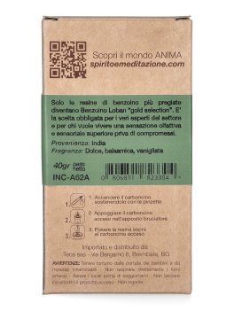 Resina Naturale - Incenso in Grani Benzoino Loban - 2