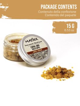 Resina Pura - Incenso Naturale "Copal Oro" Matika - 7