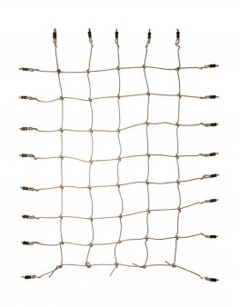 Rete per Arrampicare con Moschettoni - 1