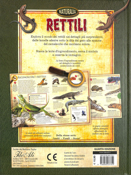 Rettili + Lente — Libro - 2