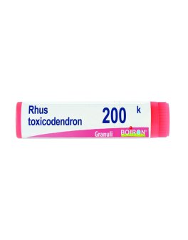 Rhus Toxicodendron 200K Globuli Monodose Boiron - 1