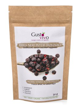 Ribes Neri Interi Liofilizzati Biologici - 1