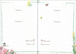 Ricette - Quaderno per Scriverle - Fiori e Colori — Quaderno - 3