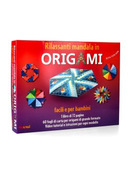Rilassanti Mandala in Origami Facili e per Bambini — Libro - 1