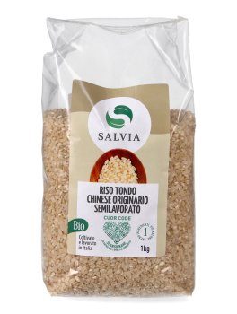 Riso Tondo Chinese Originario - Semintegrale Bio - 1