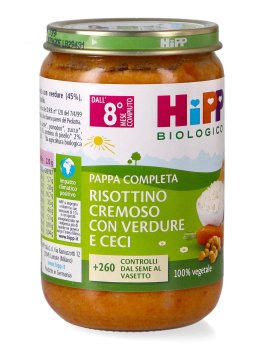 Risottino Cremoso con Verdure e Ceci Bio - 1
