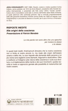 Risposte Inedite — Libro - 2