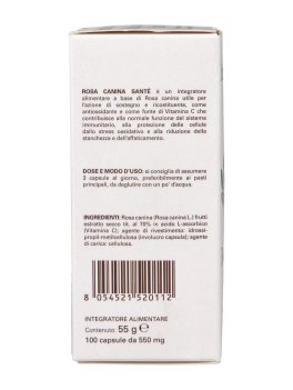 Rosa Canina Santè - 100 Capsule - 6