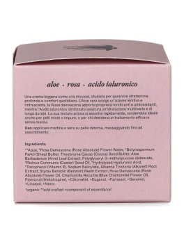 Rose Cream Crema d'Aloe, Rosa e Acido Ialuronico - 4