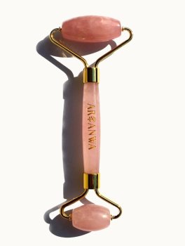 Roller Quarzo Rosa per il Massaggio al Viso - 3
