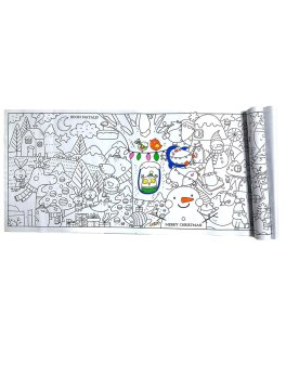 Rotolo Adesivo da Colorare - Natale — Libro - 4
