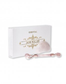 Rullo Massaggio con Pietra Gua-Sha - Essential Set Jade Roller - 2