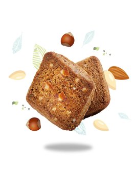Rusticotti di Grano Saraceno Mandorle e Nocciole Bio - 3