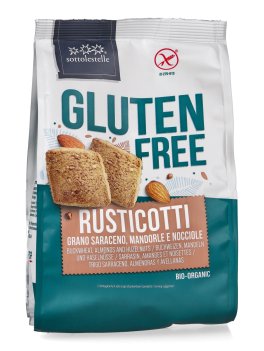 Rusticotti di Grano Saraceno Mandorle e Nocciole Bio - 1