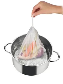 Sacchetti di Rete per Brodo Presto – Set da 2 Pezzi - 5