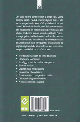 Sai Baba Parla di Educazione — Libro - 2