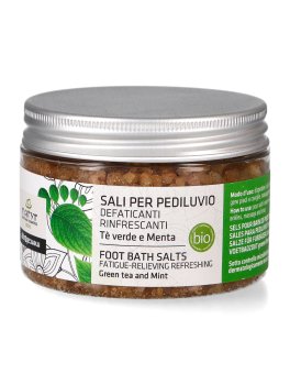 Sali per Pediluvio - Tè Verde e Menta Bio - 1