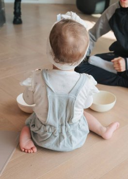 Salopette Bimba - Azzurra - 4