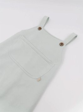 Salopette con Tascone Bimbo - Water Petrol - 2