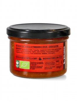 Salsa Messicana Rossa con Coriandolo - Mucho Gusto - 3